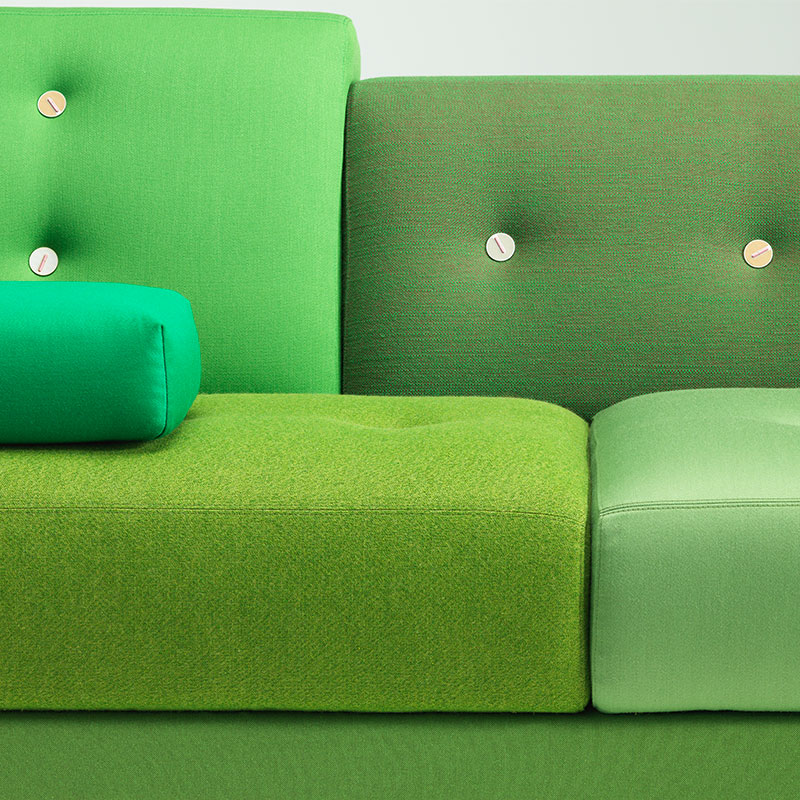 Vitra Polder Sofa grün