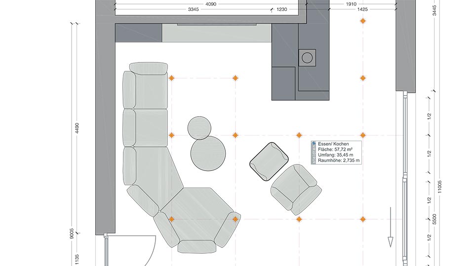 ClassiCon Bow Table Interior Design 02