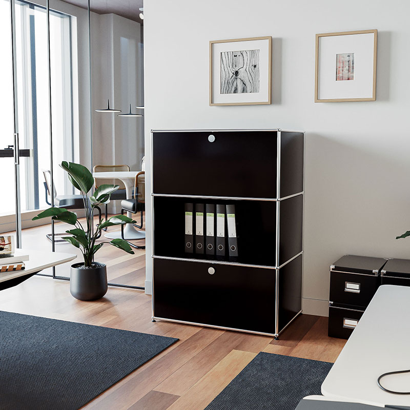 Balzwerk Tresor für USM Haller Highboard 01