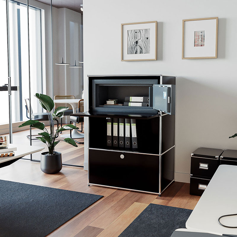 Balzwerk Tresor für USM Haller Lowboard 03