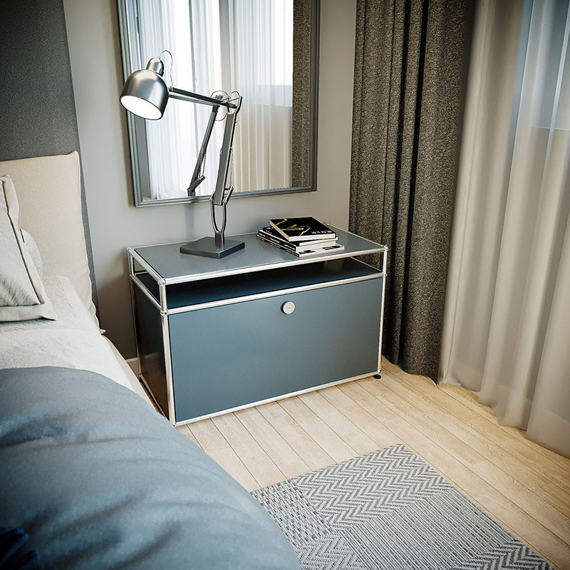 Balzwerk Tresor für USM Haller Nachtschrank 01