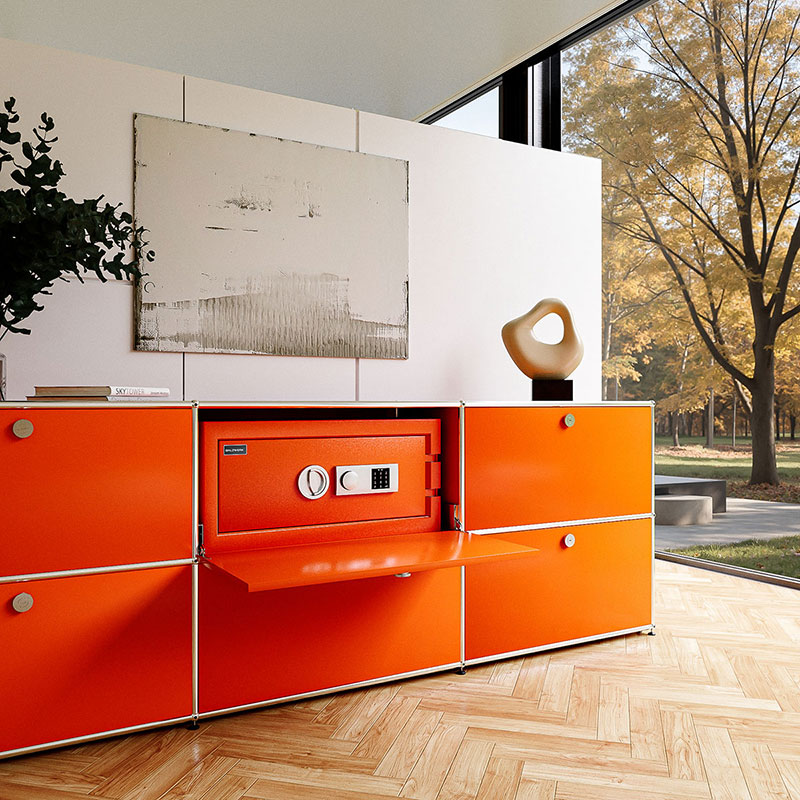 Balzwerk Tresor für USM Haller Sideboard 02