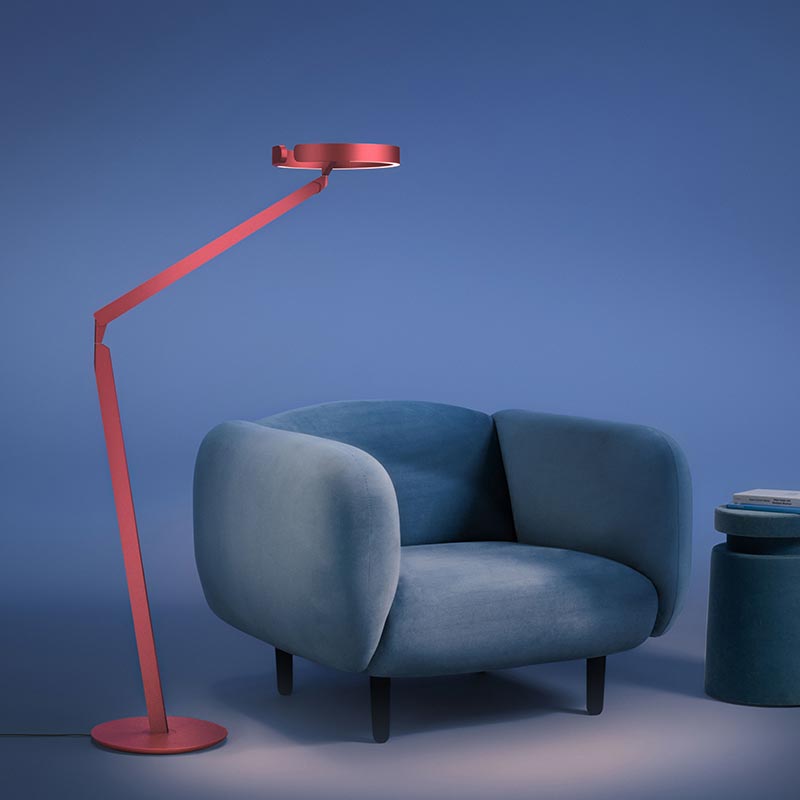 Occhio Gioia lettura rosso color