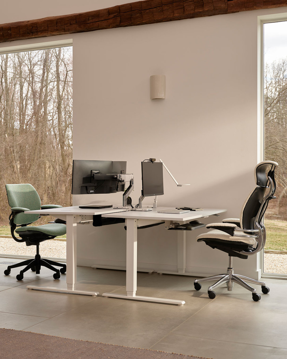 Humanscale Freedom 04 Humanscale Float mini sitz-steh Tisch